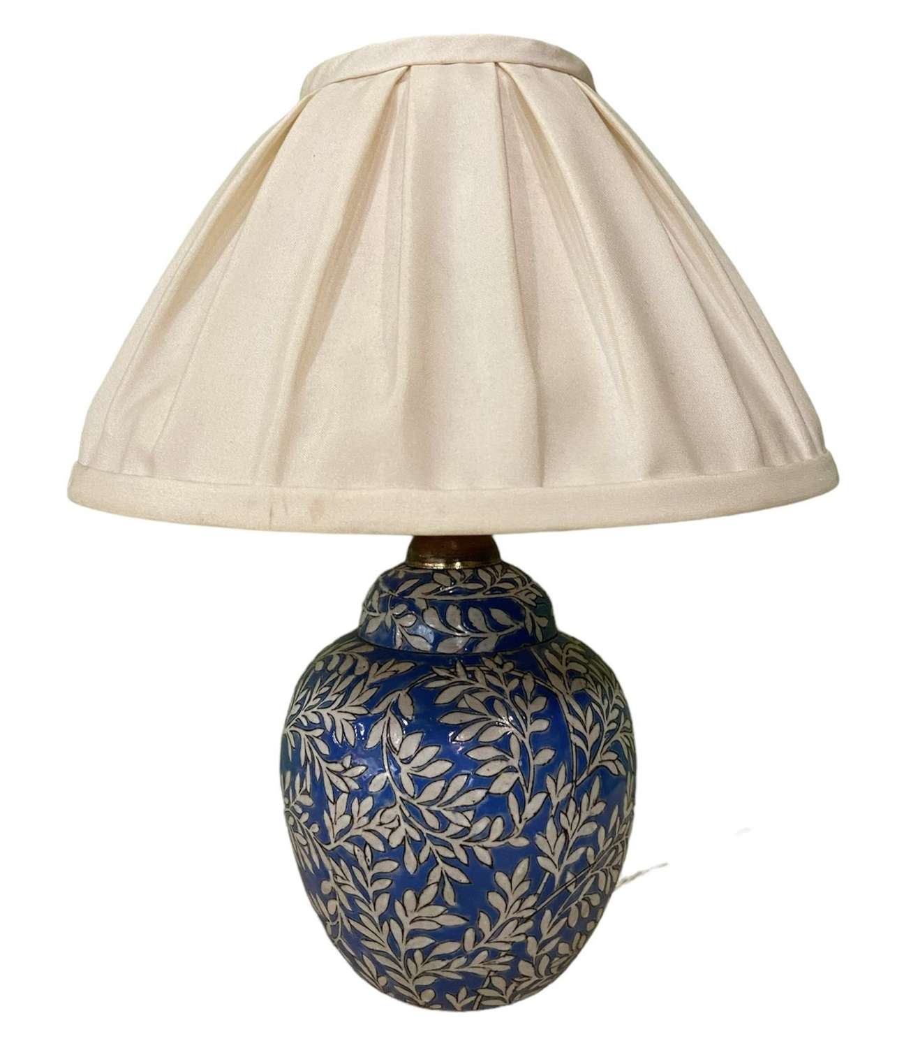 Small ceramic table lamp